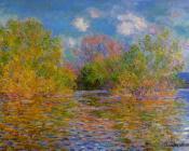 克劳德 莫奈 : The Seine near Giverny